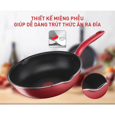 Chảo chiên lòng sâu Tefal So Chef 24cm (G1358495/ G1358496) - Hàng Chính Hãng