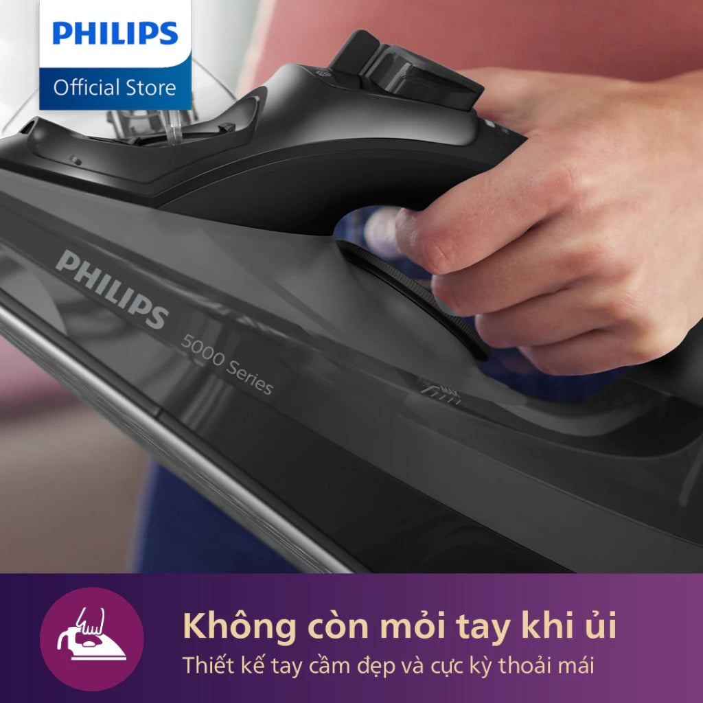 Bàn Ủi Hơi Nước Philips DST5040/80 - Hàng Chính Hãng - Bảo Hành 24 tháng