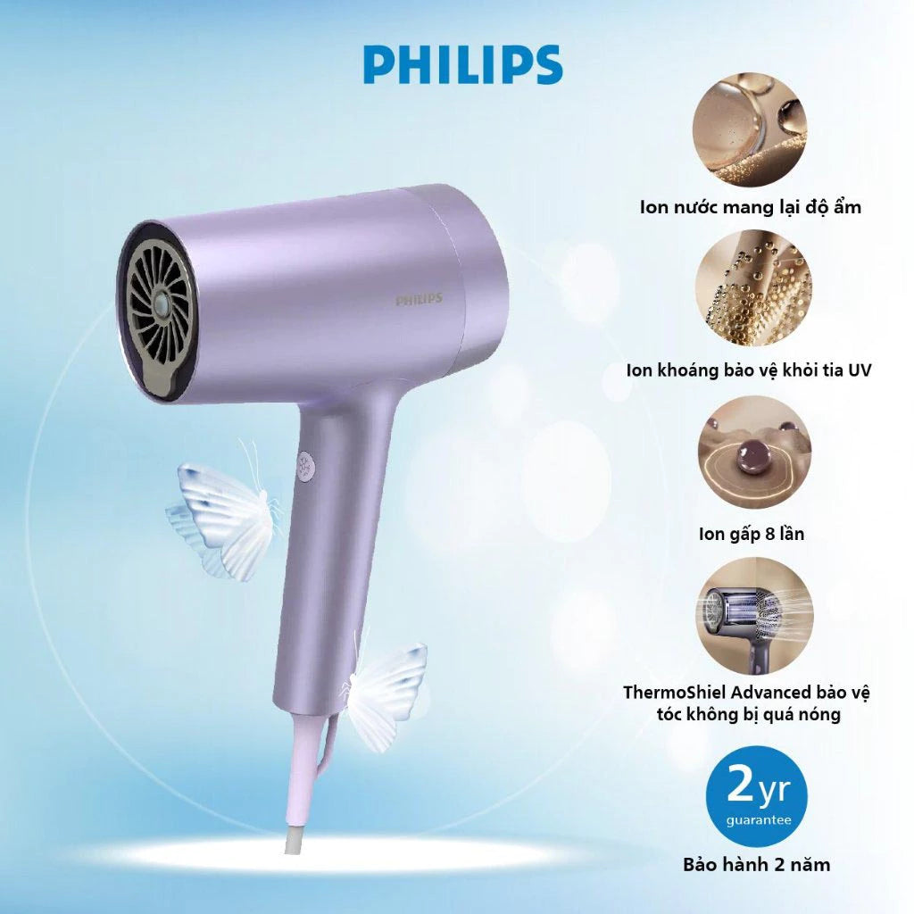 Máy sấy tóc Philips BHD720/10 - Hàng chính hãng - Bảo hành 24 tháng