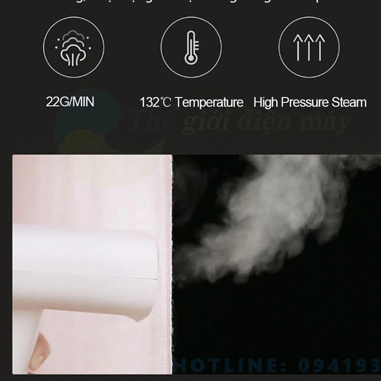 Bàn ủi hơi nước Lofans GT-306LW (Bản nội địa) - Hàng Chính Hãng - Bảo Hành 12 tháng