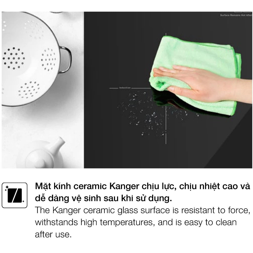 Bếp từ đôi Hafele HS-I5521FG 536.66.850 - Hàng Chính Hãng