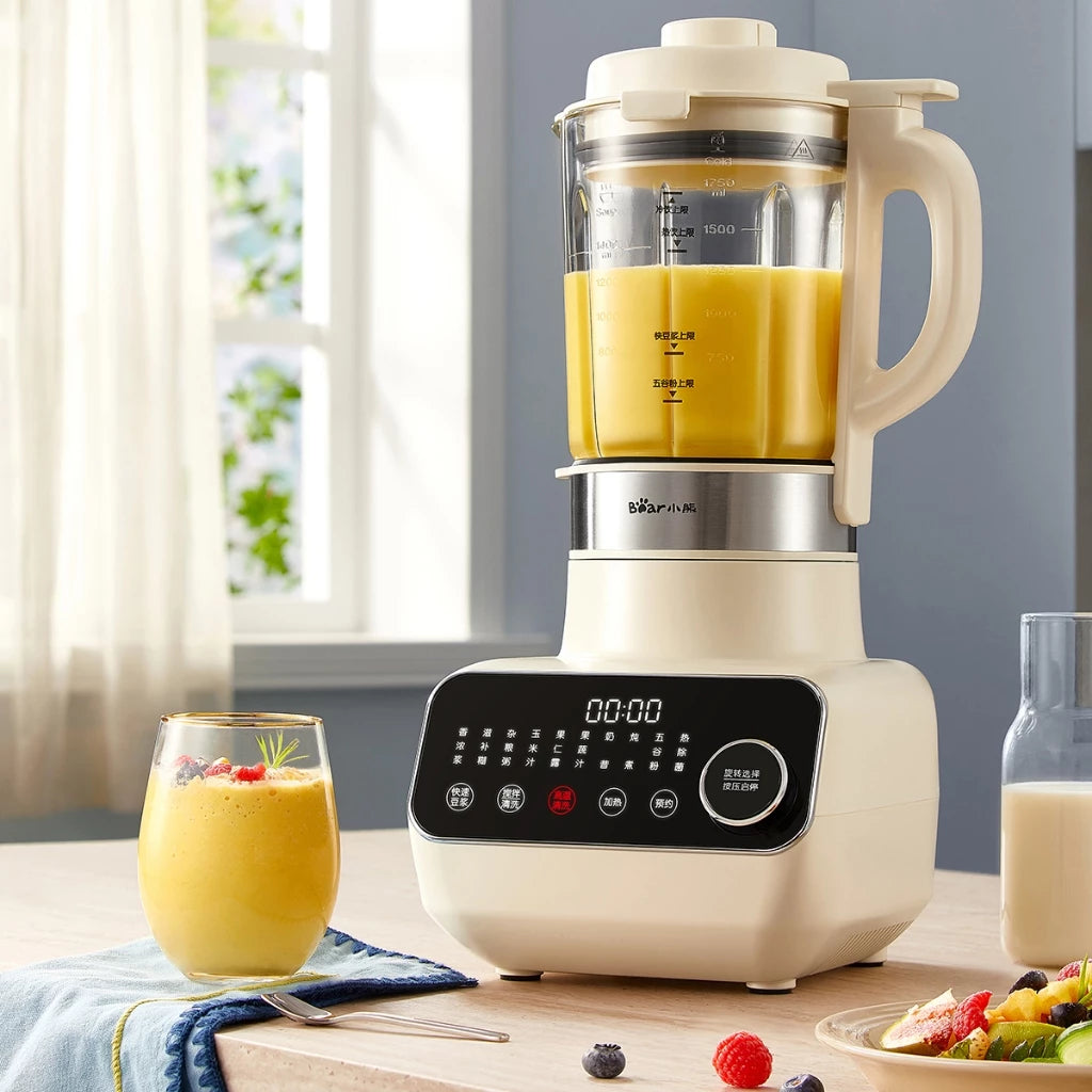 Máy làm sữa hạt đa năng 1,75L Bear PBJ-D12V6 (HB-4H12V), Bảo Hành 18 Tháng - Hàng Chính Hãng