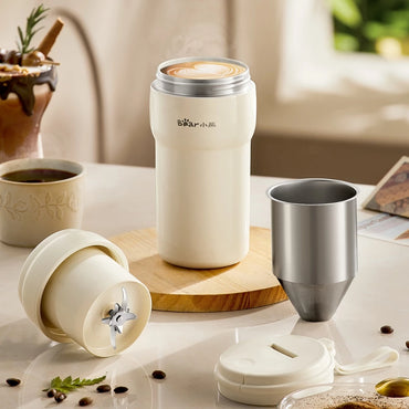 Máy xay sinh tố cầm tay Bear BL-5H06G công suất 50W dung tích 0.3L Bảo Hành 18 Tháng - Hàng Chính Hãng