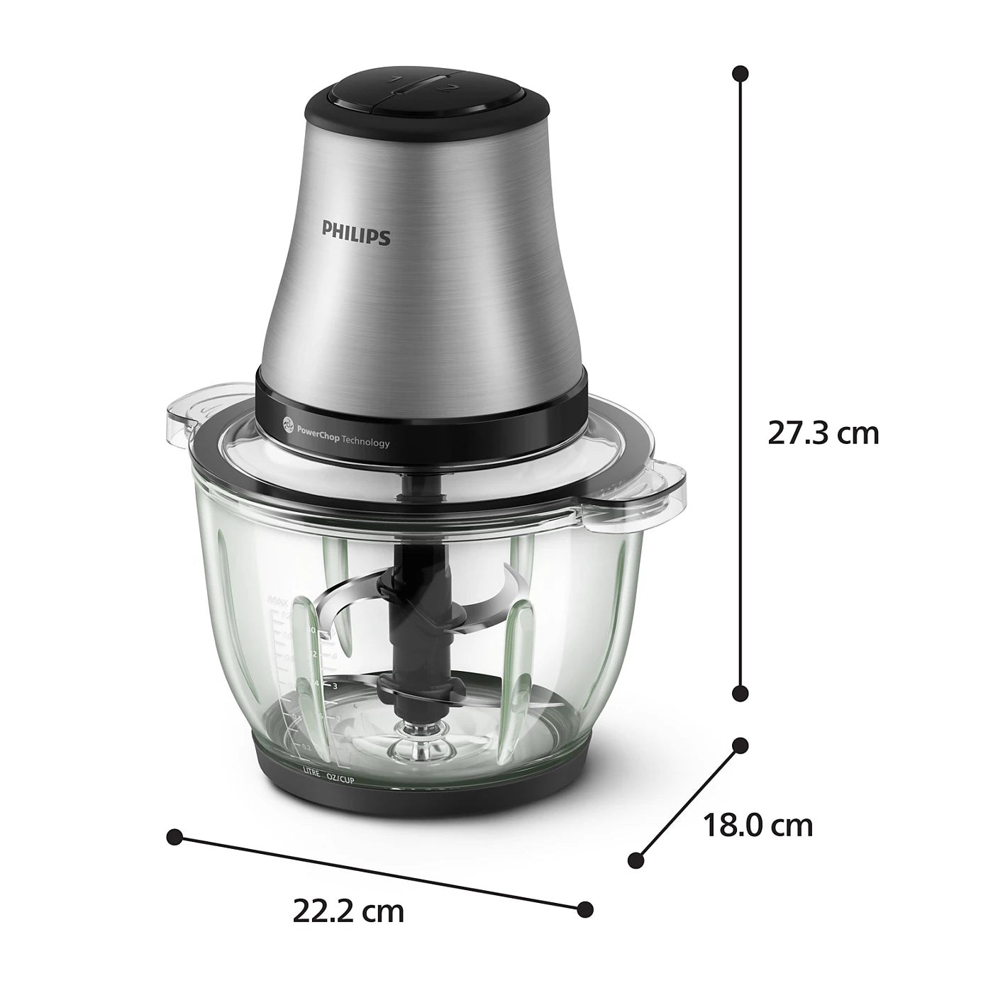 Máy xay thịt Philips HR1503/00 - Hàng Chính hãng