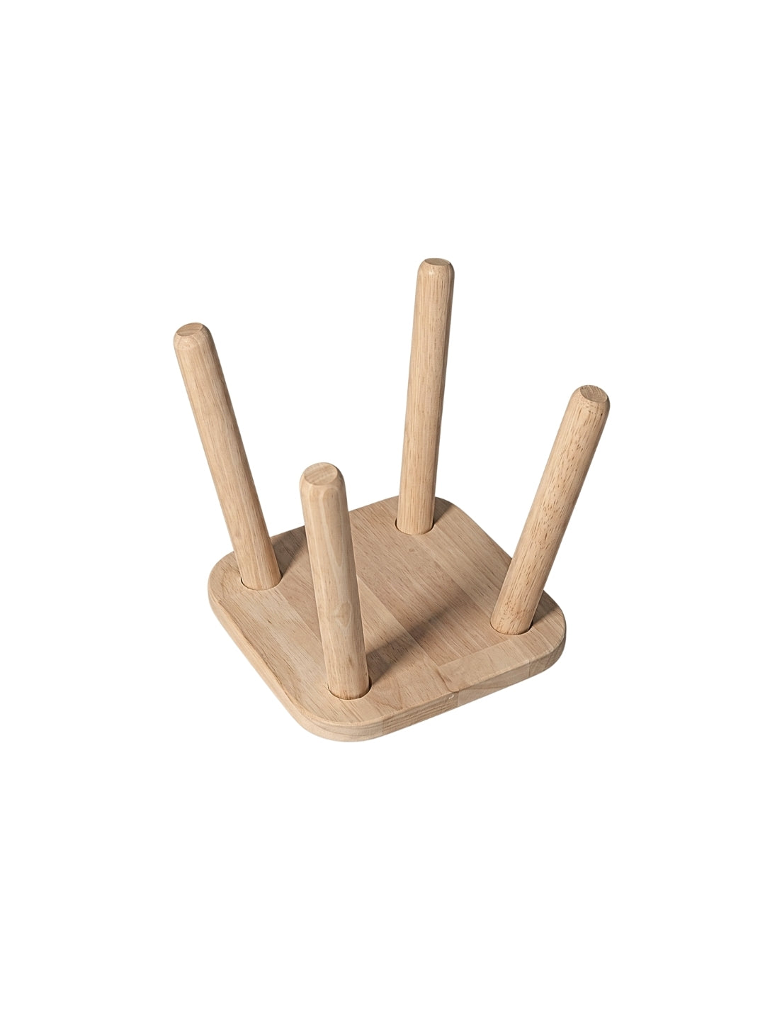 Combo 2 Ghế đẩu vuông D24 màu teak