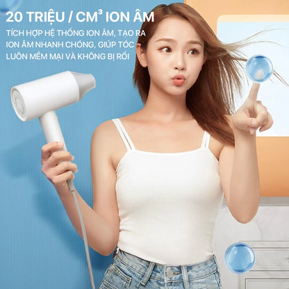 Máy Sấy Tóc Showsee A1-W 1800W - Hàng chính hãng - Bảo hành 12 tháng