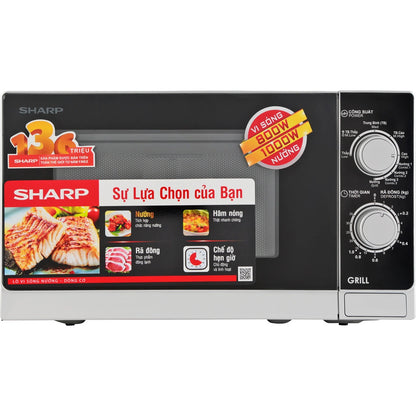 Lò vi sóng Sharp R-G222VN-S - Hàng Chính Hãng - Bảo Hành 12 tháng