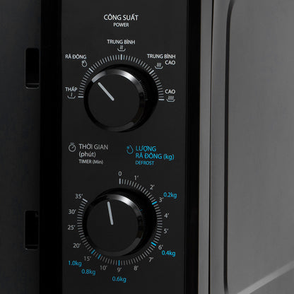 Lò vi sóng Toshiba MW2-MM24PC(BK) - Hàng Chính Hãng