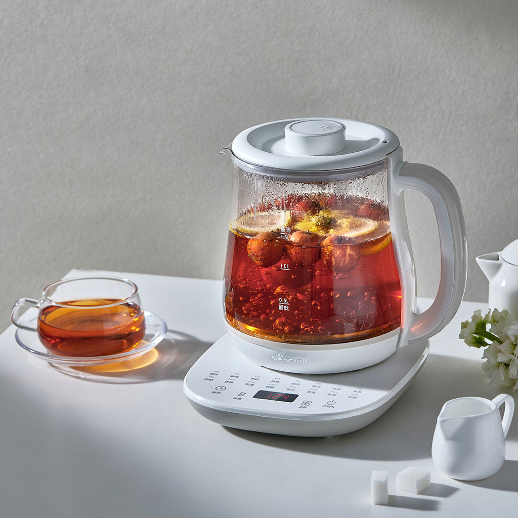 Ấm pha trà đa năng 1.5L BEAR YSH-D15V7 - Hàng Chính Hãng