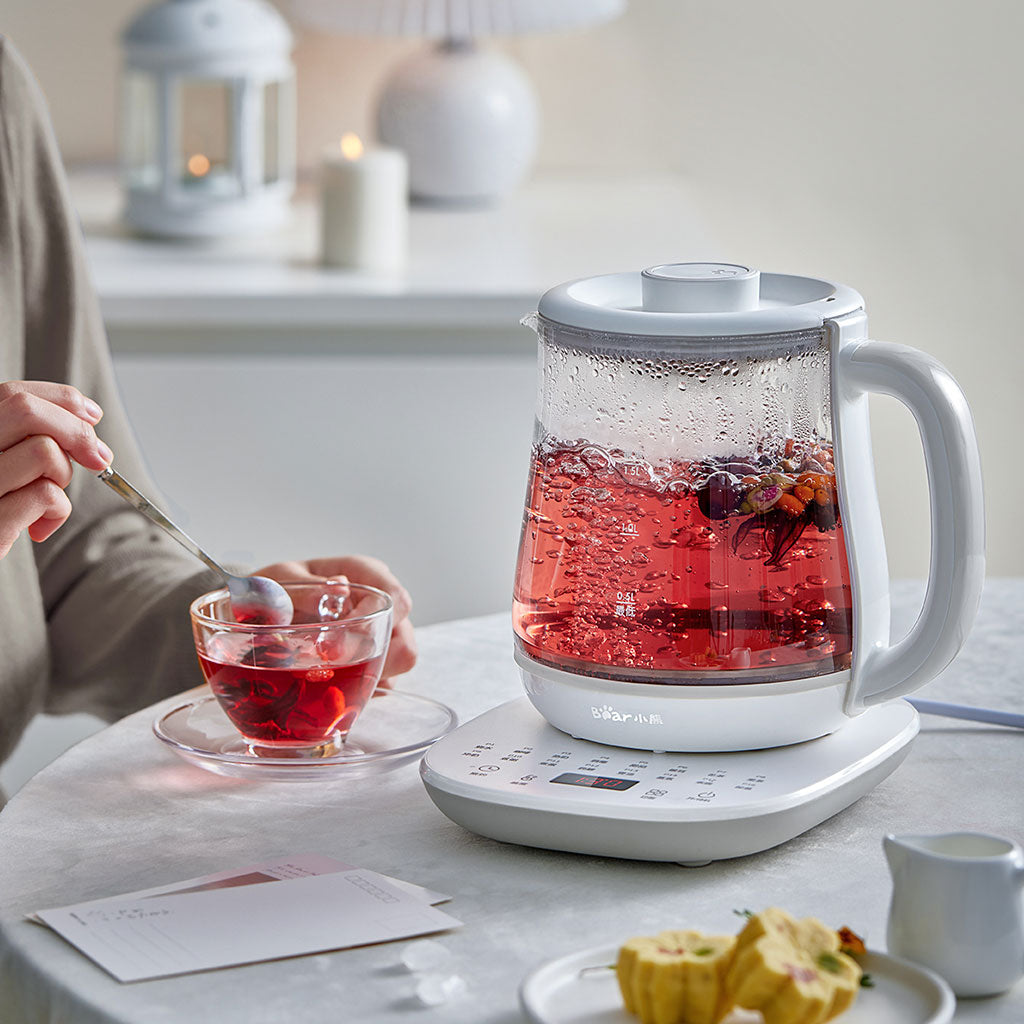 Ấm pha trà đa năng 1.5L BEAR YSH-D15V7 - Hàng Chính Hãng