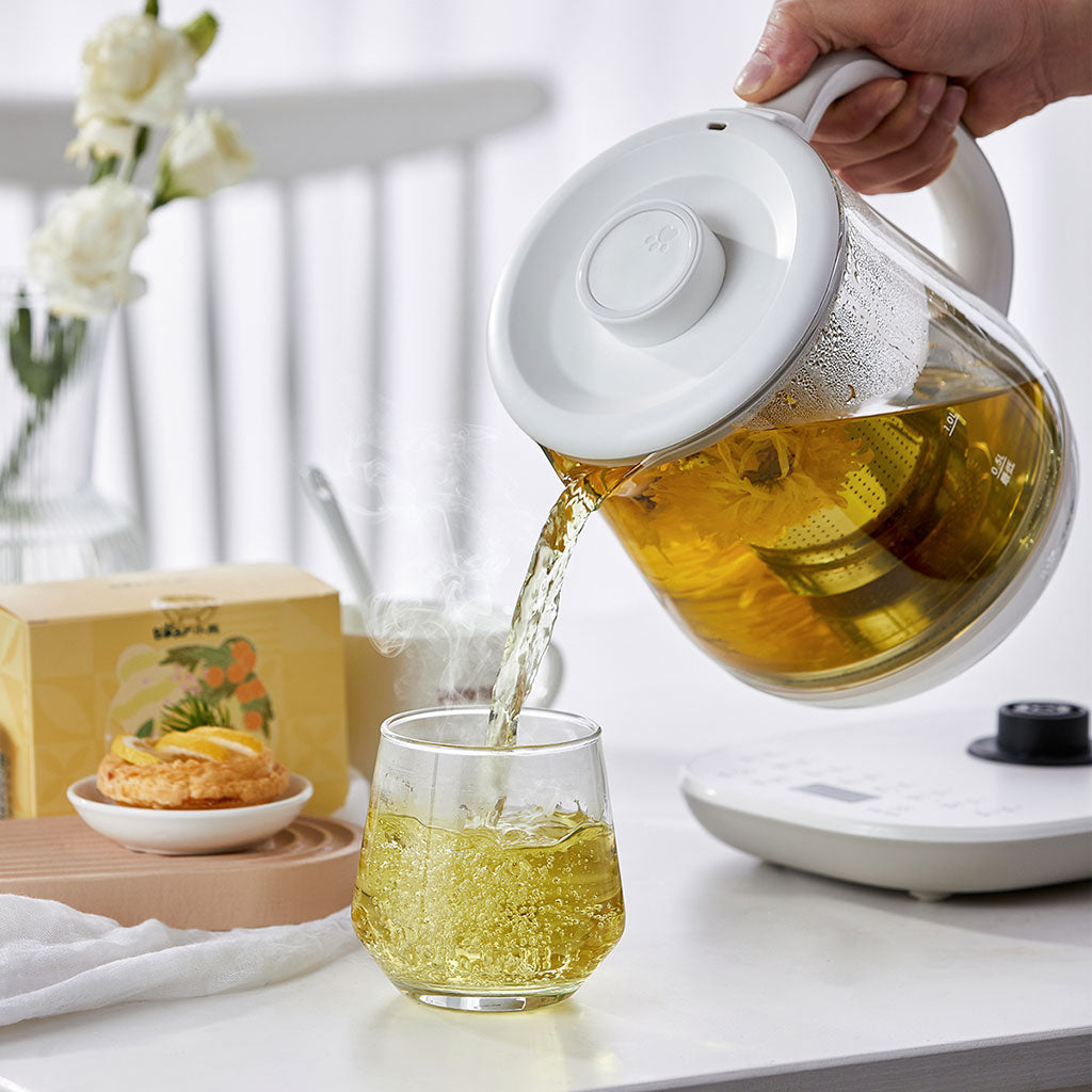 Ấm pha trà đa năng 1.5L BEAR YSH-D15V7 - Hàng Chính Hãng