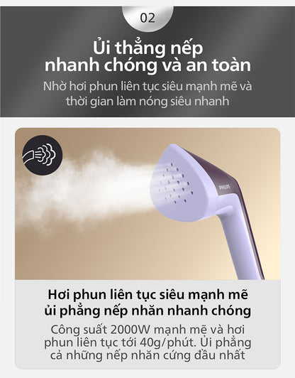 Bàn Ủi Hơi Nước Philips STE3160/30 - Hàng Chính Hãng - Bảo Hành 24 tháng