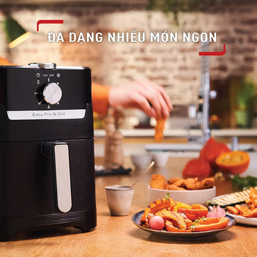 Nồi chiên không dầu Tefal EY501D15 - Hàng Chính Hãng - Bảo Hành 24 tháng