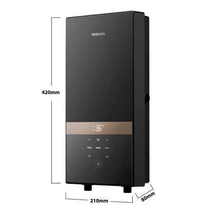 Máy nước nóng trực tiếp Toshiba TWH-45EMC1PVN(K)-KB - Hàng Chính Hãng - Bảo Hành 12 tháng