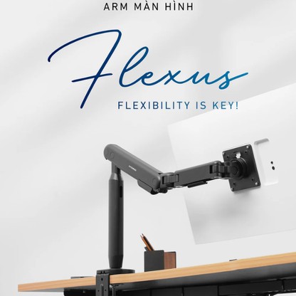 Giá đỡ màn hình HyperWork Flexus HPW-PA01-BLK - Hàng Chính Hãng