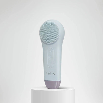 Máy rửa mặt massage tích hợp liệu pháp ánh sáng và nhiệt Halio - Ice Blue