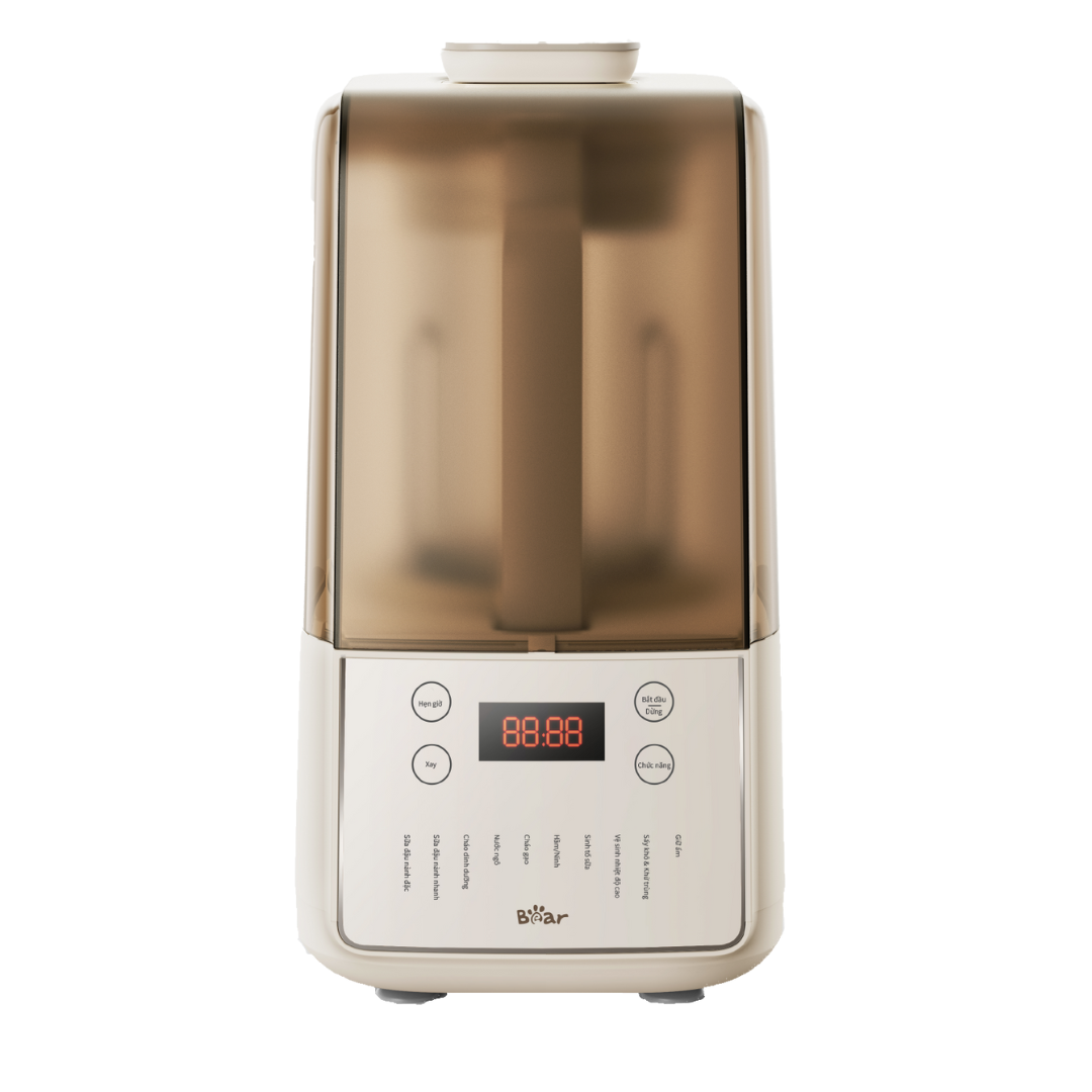 Máy làm sữa hạt đa năng BEAR HB-5H01K52 (PBJ-F01G1) dung tích 1.5L - Hàng Chính Hãng