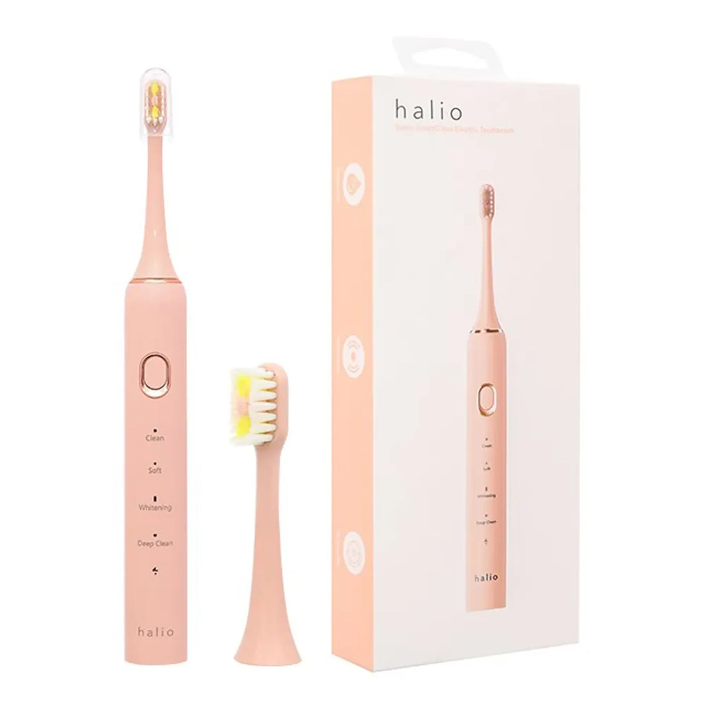 Bàn chải điện Halio Sonic SmartClean Electric Toothbrush - Sky Blue - Coral