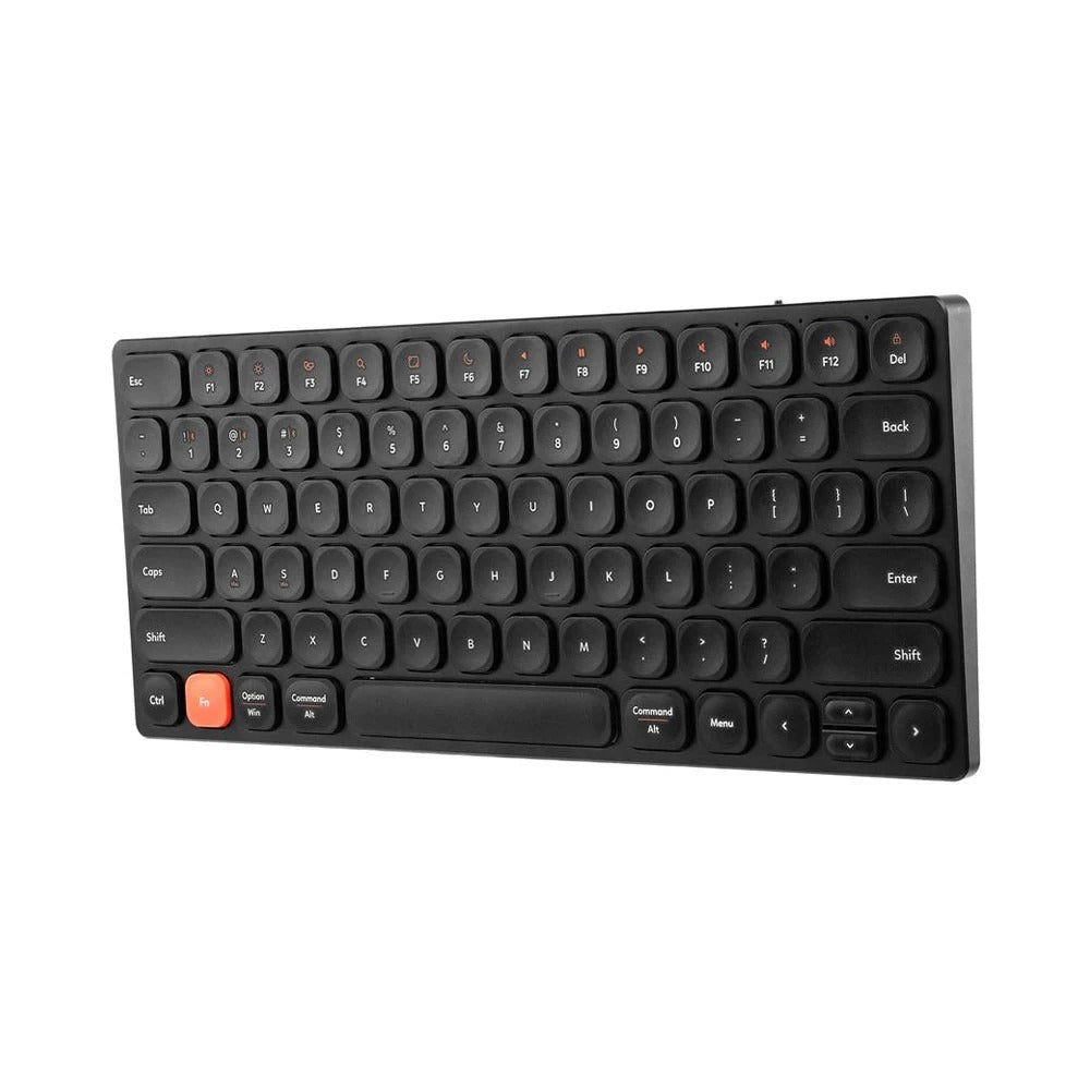 Chuột không dây HyperWork Silentium MS01 Trắng + Bàn phím không dây HyperWork HyperOne Gen 2 HPW-KB1-G2 BLK Đen (Combo)