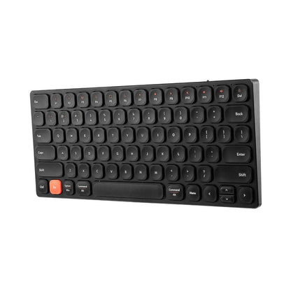 Chuột không dây HyperWork Silentium MS01 Trắng + Bàn phím không dây HyperWork HyperOne Gen 2 HPW-KB1-G2 BLK Đen (Combo)