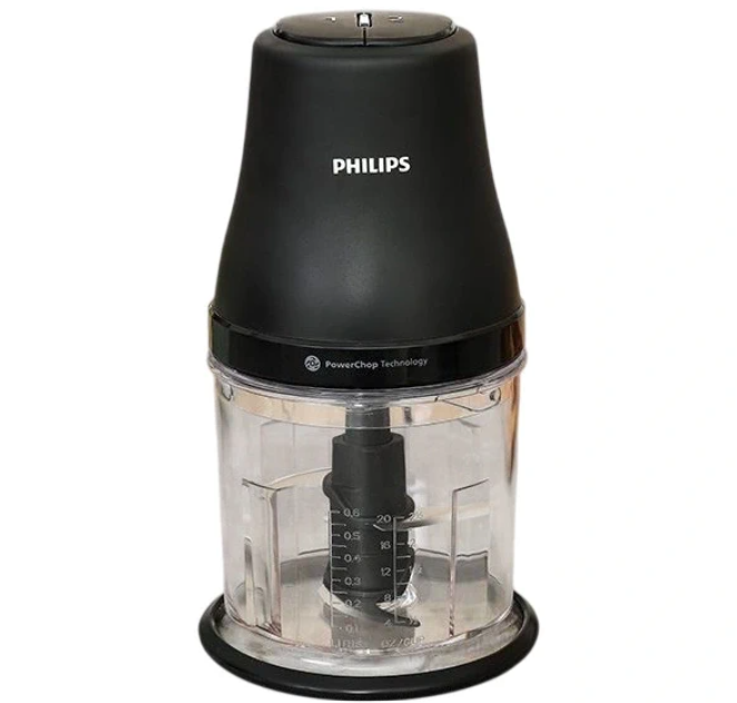 Máy xay thịt đa năng Philips HR1501/00 dung tích 1L - Hàng Chính Hãng