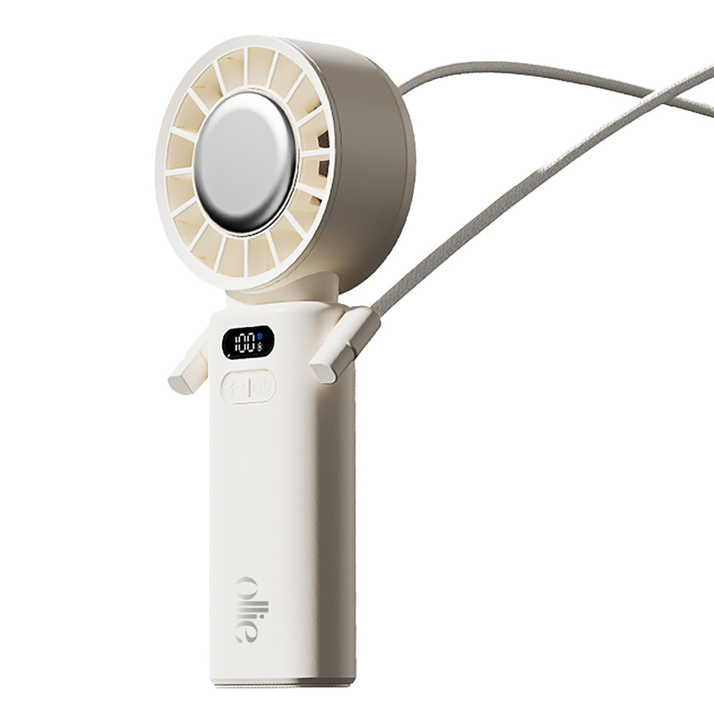 Quạt Mini cầm tay làm mát OLLIE FAN-ICE Z màu trắng