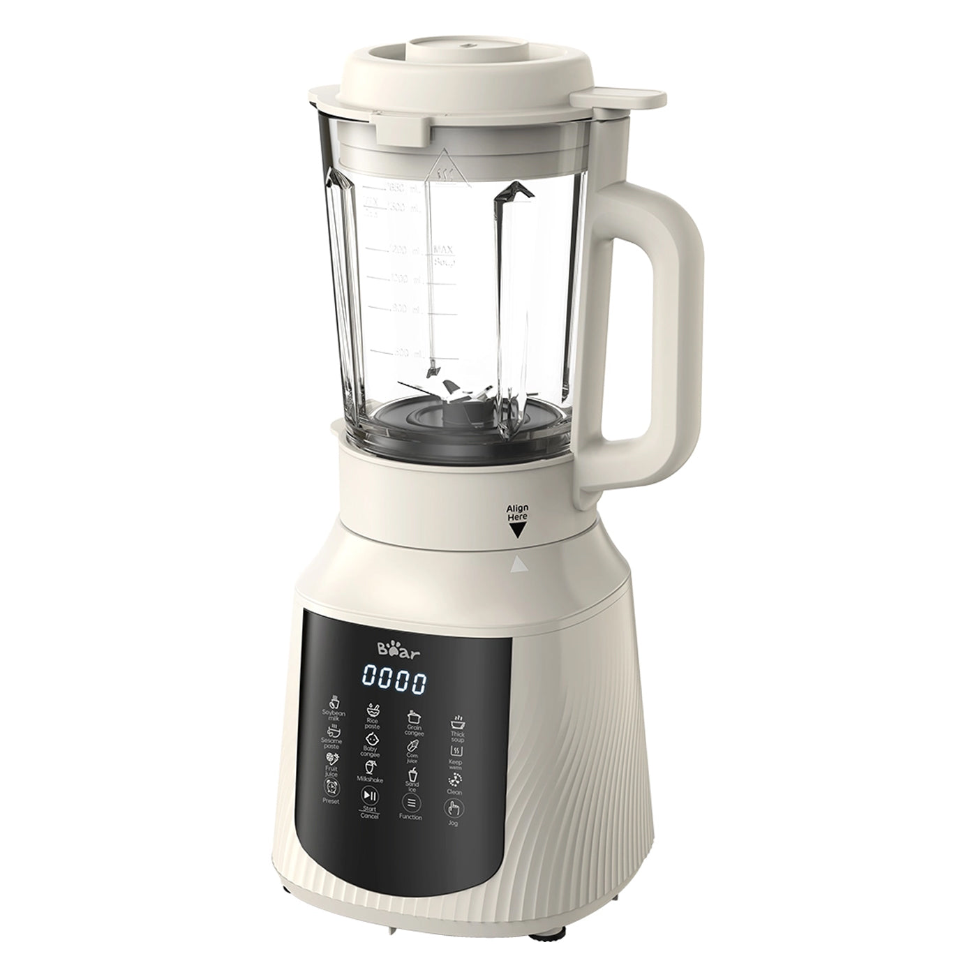 Máy làm sữa hạt đa năng 1.5 L Bear PBJ-C16Q8, Bảo Hành 18 Tháng - Hàng Chính Hãng