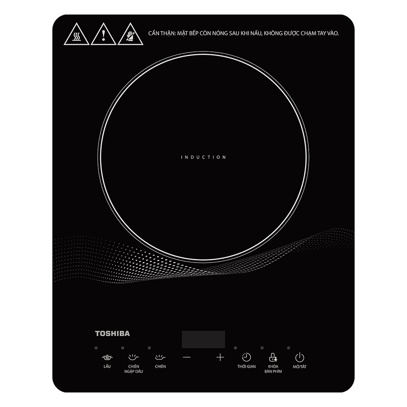 Bếp điện từ đơn Toshiba IC-20R1SV - Hàng Chính Hãng - Bảo Hành 12 tháng