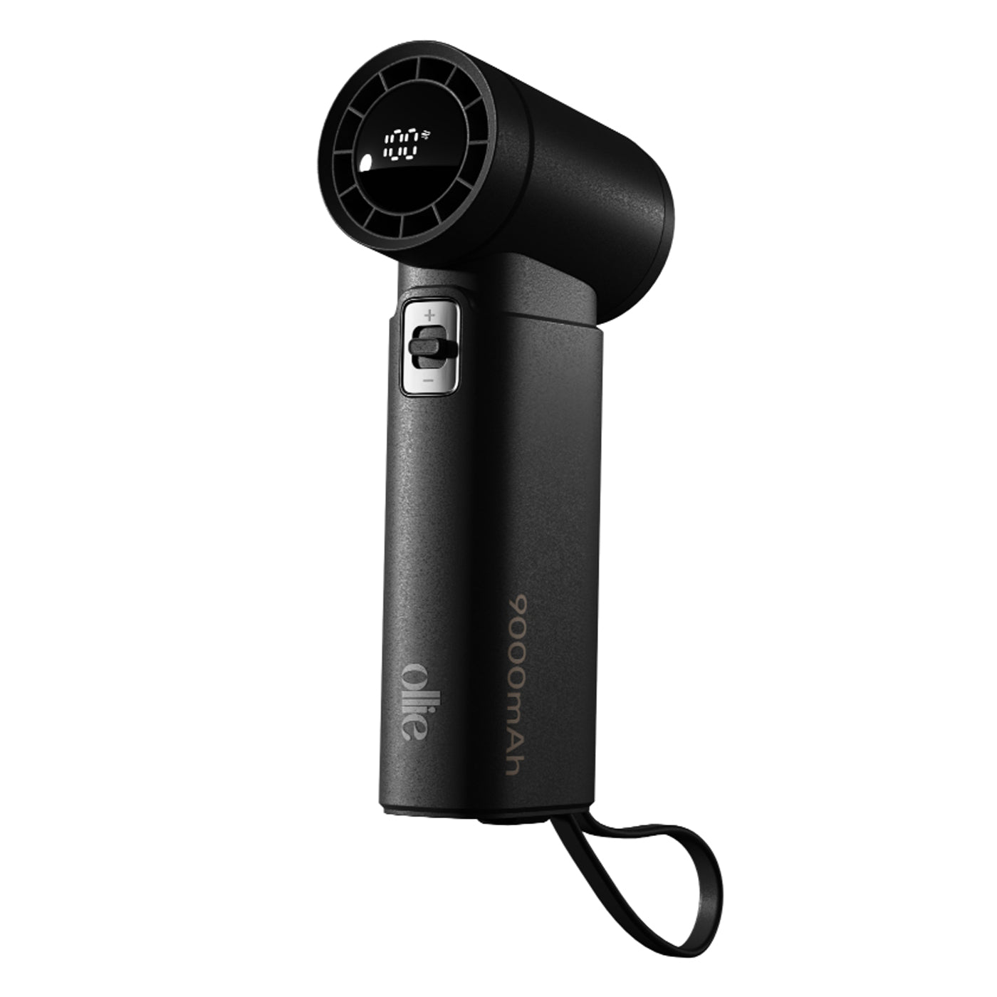Quạt Mini đa năng kiêm sạc dự phòng OLLIE FAN-ENGINE POWER màu xám