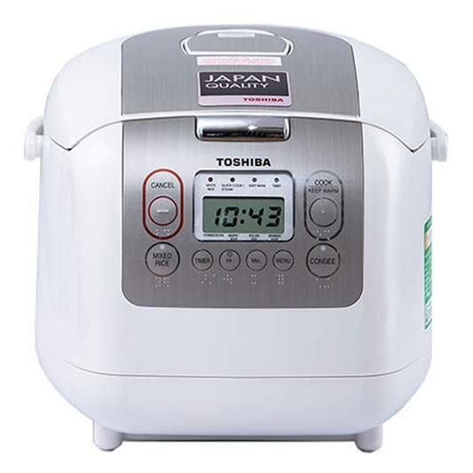 Nồi cơm điện tử Toshiba RC-18NTFV(W) 1.8 lít Bảo hành 12 tháng