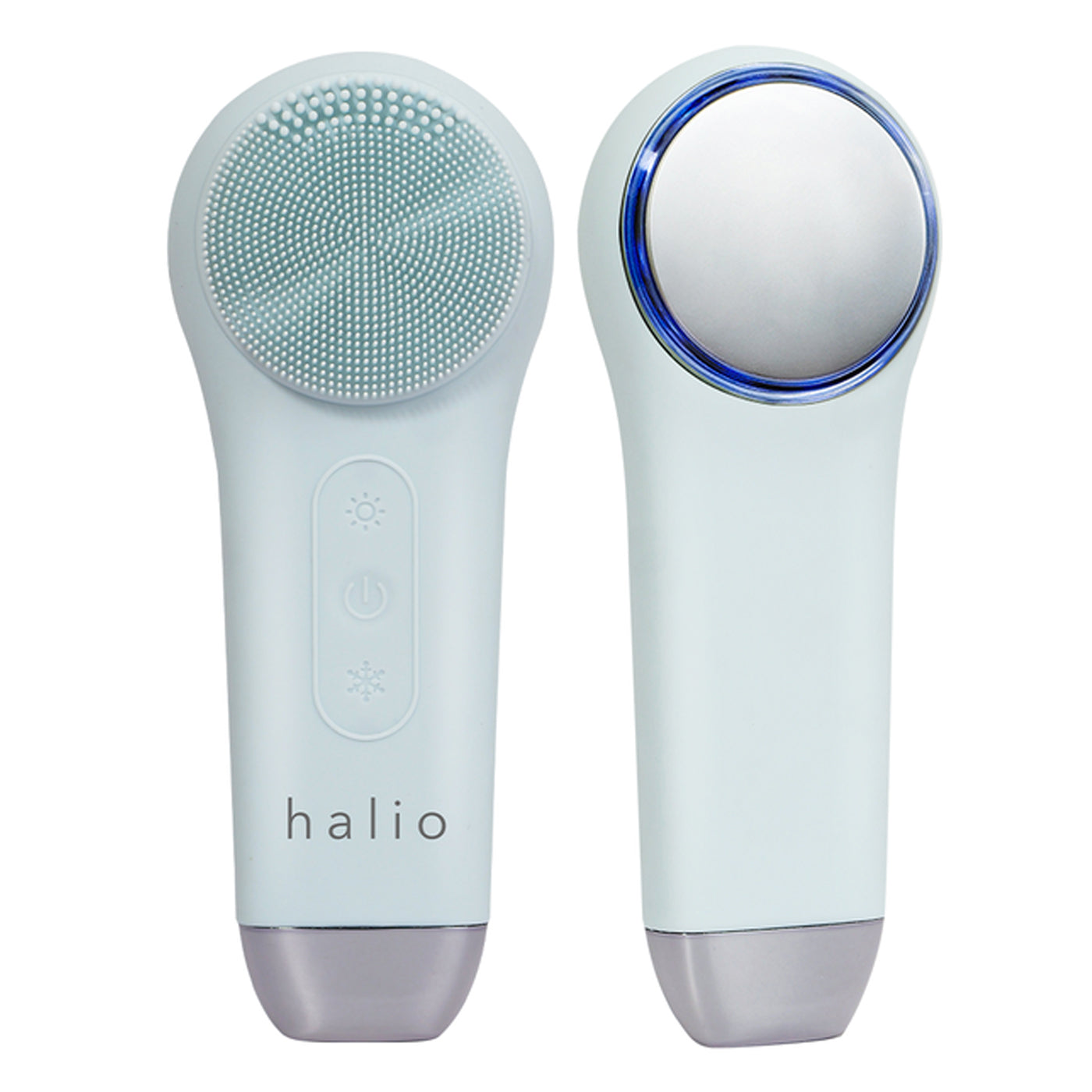 Máy rửa mặt massage tích hợp liệu pháp ánh sáng và nhiệt Halio - Ice Blue