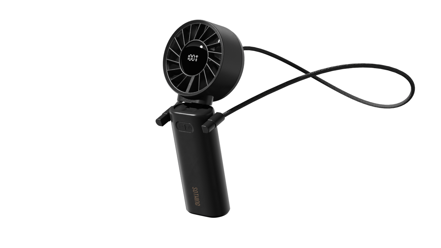 Quạt cầm tay gấp gọn Sothing Fan-Engine Z (màu xám)