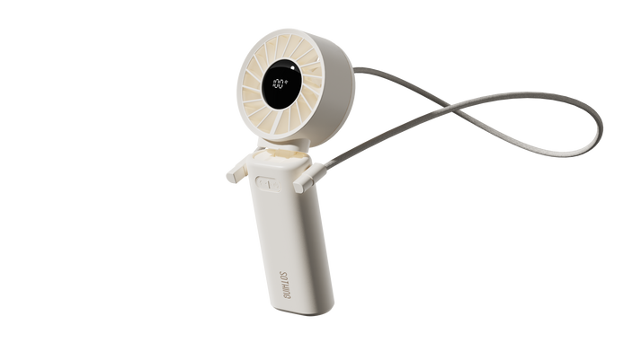 Quạt cầm tay gấp gọn Sothing Fan-Engine Z (màu trắng)