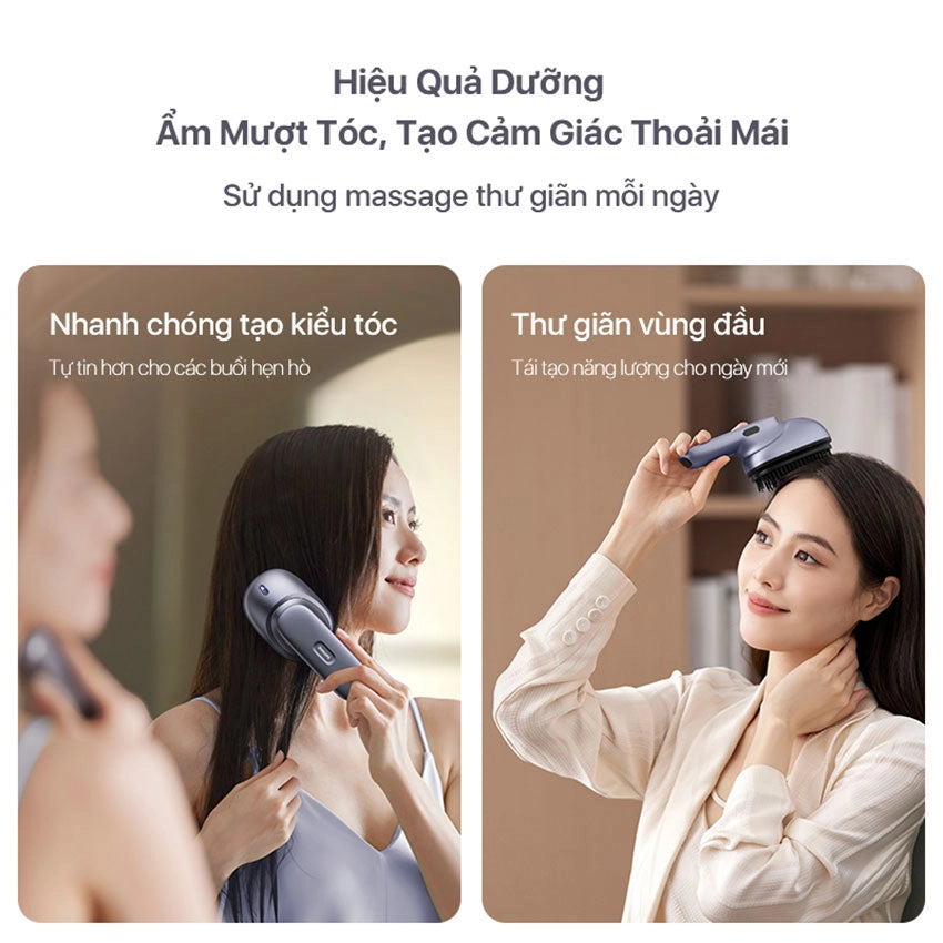 Lược massage đầu Philips PPM1511 - Hàng Chính Hãng