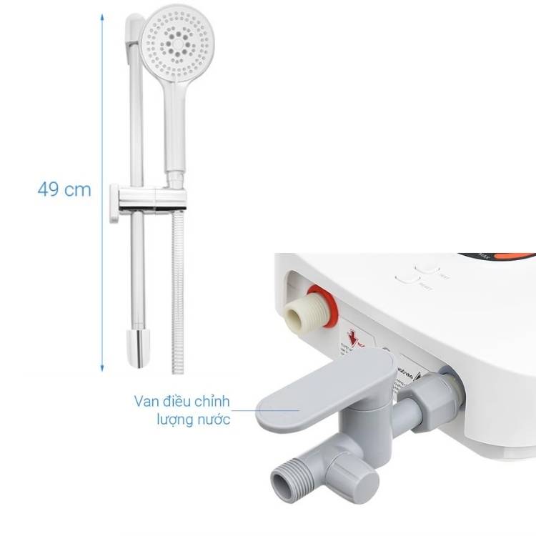 Máy nước nóng trực tiếp Comfee CWH-45MVNVN(W)-CB - Hàng Chính Hãng - Bảo Hành 24 tháng