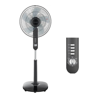 Quạt đứng Toshiba 5 cánh F-LSA10(K)VN Đen - Hàng chính hãng, bảo hành 12 tháng