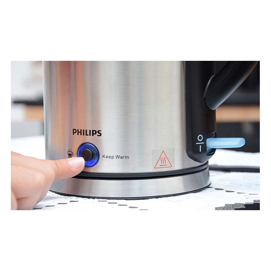 Bình đun siêu tốc Philips 1.7 lít HD9316 Bảo hành chính hãng 24 tháng