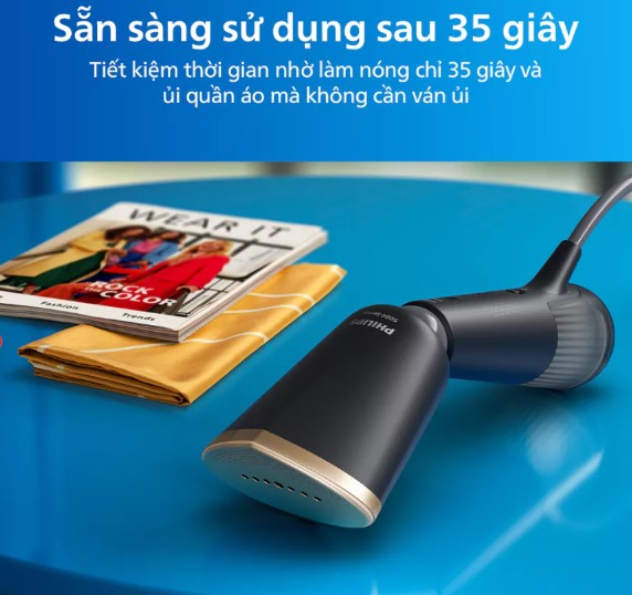 Bàn ủi hơi cầm tay Philips STH5030/80 - Bảo hành chính hãng 24 tháng