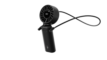 Quạt Mini cầm tay gấp gọn OLLIE FAN-ENGINE Z màu xám