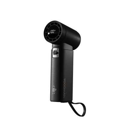 Quạt Mini đa năng kiêm sạc dự phòng OLLIE FAN-ENGINE POWER màu xám