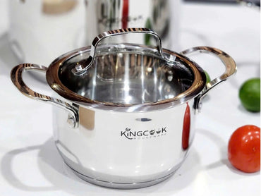 Bộ nồi inox 5 đáy KingCook KPS1730