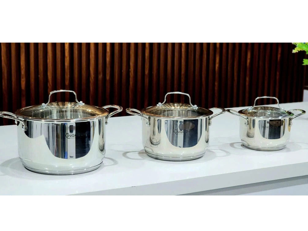 Bộ nồi inox 5 đáy KingCook KPS1730