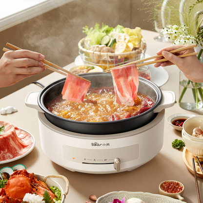 Nồi lẩu điện đa năng Bear HP-4H40F (DHG-C40V2), Bảo Hành 18 Tháng - Hàng Chính Hãng
