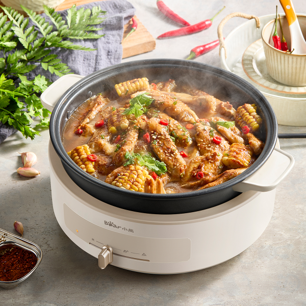 Nồi lẩu điện đa năng Bear HP-4H40F (DHG-C40V2), Bảo Hành 18 Tháng - Hàng Chính Hãng