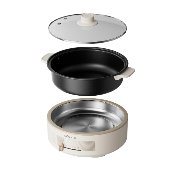 Nồi lẩu điện đa năng Bear HP-4H40F (DHG-C40V2), Bảo Hành 18 Tháng - Hàng Chính Hãng