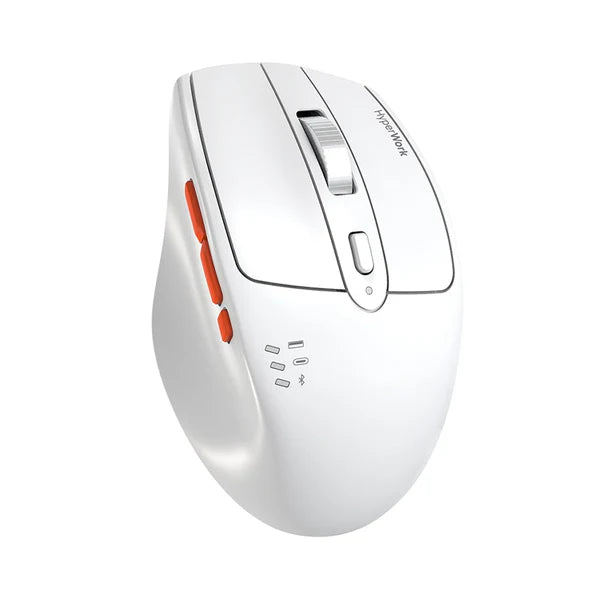 Chuột không dây HyperWork Silentium MS01 Trắng + Bàn phím không dây HyperWork HyperOne Gen 2 HPW-KB1-G2 BLK Đen (Combo)
