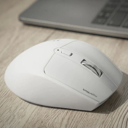 Chuột không dây HyperWork Silentium MS01 Trắng + Bàn phím không dây HyperWork HyperOne Gen 2 HPW-KB1-G2 BLK Đen (Combo)