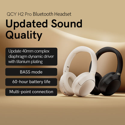 Tai nghe Bluetooth chụp tai QCY H2 Pro