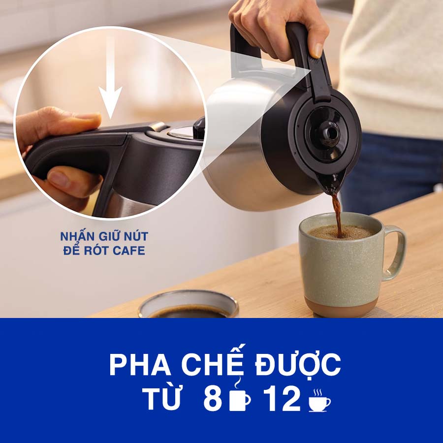 Máy pha cà phê phin Bosch TKA6M273