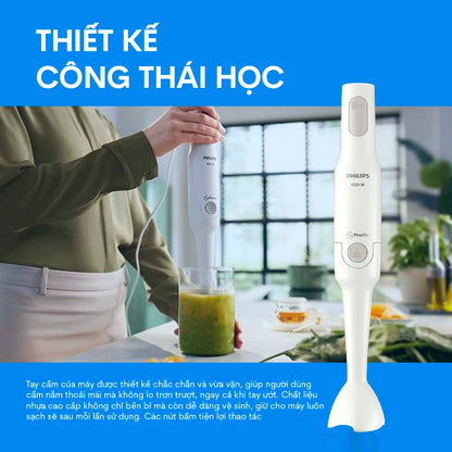 Máy xay cầm tay Philips HR2531/00 - Hàng chính hãng - Bảo hành 24 tháng